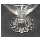 Imperial Candlewick Glassware Set – 12 Pieces (1930s–1950s)