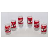 Set of 6 Coca-Cola Glasses – 2001