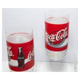 Set of 6 Coca-Cola Glasses – 2001