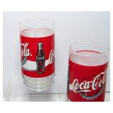 Set of 6 Coca-Cola Glasses – 2001