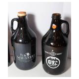 Set of 5 Craft Beer Growlers – Various Breweries