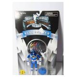 Bandai 1995 Mighty Morphin Power Rangers Movie Edition Action Figures – Red & Blue Ranger (Sealed)