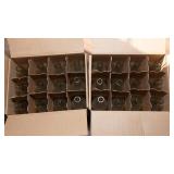 24 Recycled Wine Bottles