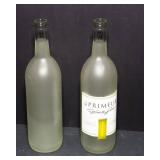 24 Recycled Wine Bottles