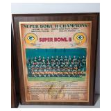 Green Bay Packers Super Bowl Plaques – 5-Piece Collection