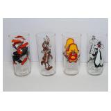 1973 Looney Tunes Pepsi Glasses – Set of 4 (#2)