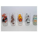 1973 Looney Tunes Pepsi Glasses – Set of 4 (#2)