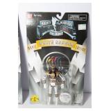 Bandai 1995 Mighty Morphin Power Rangers Movie Edition Action Figures – Pink & White Ranger (Sealed)
