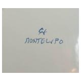 Handpainted Italian Olive Motif Dishware – 6-Person Set