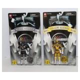 Bandai 1995 Mighty Morphin Power Rangers Movie Edition Action Figures – Yellow & Black Ranger (Sealed)