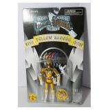 Bandai 1995 Mighty Morphin Power Rangers Movie Edition Action Figures – Yellow & Black Ranger (Sealed)