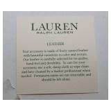 Ralph Lauren Newbury Double Zip Satchel – New with Tags