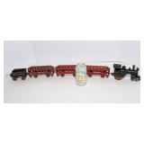 Antique Cast Iron Train Set with Track Gauge C1209