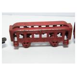Antique Cast Iron Train Set with Track Gauge C1209
