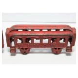 Antique Cast Iron Train Set with Track Gauge C1209