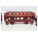 Antique Cast Iron Train Set with Track Gauge C1209
