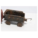 Antique Cast Iron Train Set with Track Gauge C1209