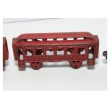 Antique Cast Iron Train Set with Track Gauge C1209