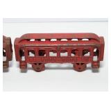 Antique Cast Iron Train Set with Track Gauge C1209