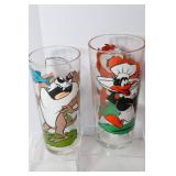 Pepsi 1976 Looney Tunes Glasses – Set of 8