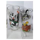 Pepsi 1976 Looney Tunes Glasses – Set of 8