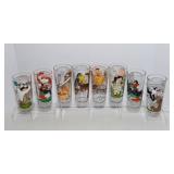 Pepsi 1976 Looney Tunes Glasses – Set of 8