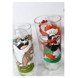 Pepsi 1976 Looney Tunes Glasses – Set of 8