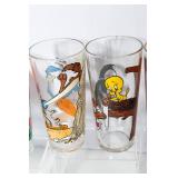 Pepsi 1976 Looney Tunes Glasses – Set of 8