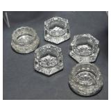 Large Collection of Cut Glass - 12 Pieces