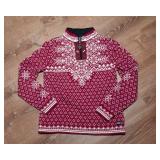 Dale of Norway Wool Quarter-Zip Sweater – Size Large