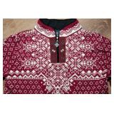 Dale of Norway Wool Quarter-Zip Sweater – Size Large