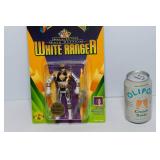 Bandai 1995 Mighty Morphin Power Rangers Special Edition Auto-Morphin White Ranger Action Figure – Sealed