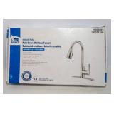 Project Source Industrial Pull-Down Kitchen Faucet