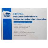 Project Source Industrial Pull-Down Kitchen Faucet