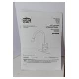 Project Source Industrial Pull-Down Kitchen Faucet