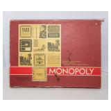 1964 Monopoly Board Game – Parker Brothers – Well-Loved Condition