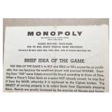 1964 Monopoly Board Game – Parker Brothers – Well-Loved Condition