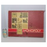 1964 Monopoly Board Game – Parker Brothers – Well-Loved Condition