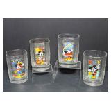 Mickey Mouse Disney World 2000 McDonalds Celebration Glasses – Set of 4