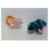 RARE Iggy & Rainbow Beanie Babies – Mislabeled Tags