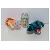 RARE Iggy & Rainbow Beanie Babies – Mislabeled Tags