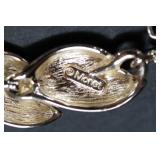 Vintage Silver-Tone Monet Necklace