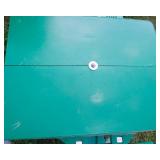 Green Portable Picnic Table – 33.5" x 52" x 28"