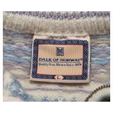 Dale of Norway Team Norge 2002 Quarter-Zip Sweater – Size Large, 100% New Wool