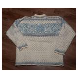 Dale of Norway Team Norge 2002 Quarter-Zip Sweater – Size Large, 100% New Wool