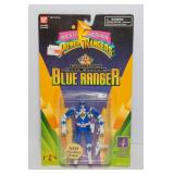 Bandai 1995 Mighty Morphin Power Rangers Special Edition Auto-Morphin Blue Ranger Action Figure – Sealed