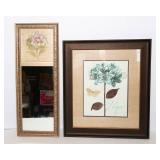 “Hope” Framed Art Print & Decorative Mirror