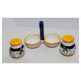 Artisca Made in Italy Tableware – Biscotti Jar, Butter Dish & Salt & Pepper Shakers