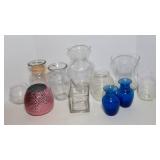 Variety of 11 Vases
