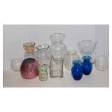 Variety of 11 Vases